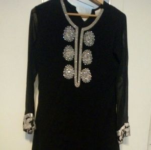 Pakistani flare kurti